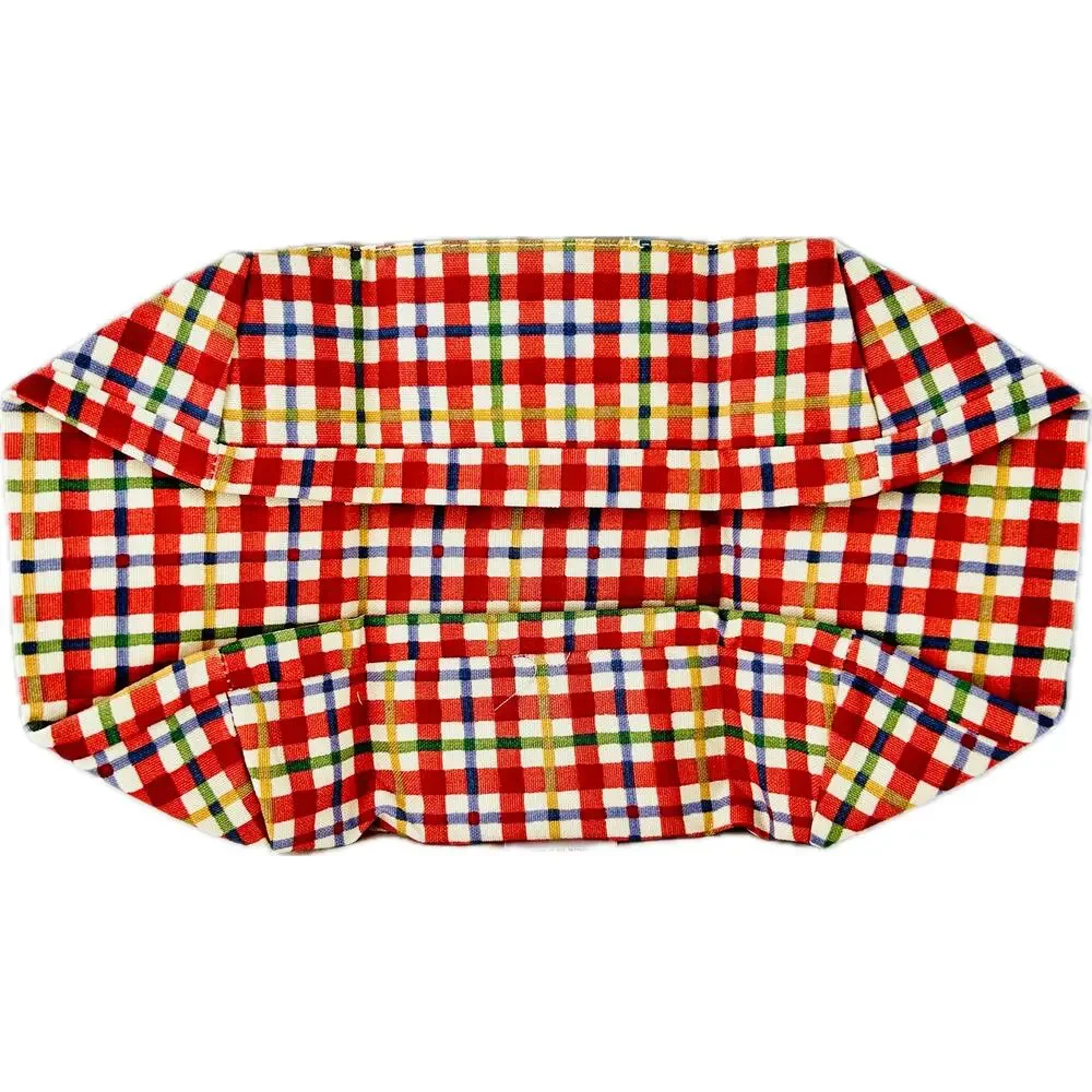 Longaberger Picnic Pal Cherry Red Plaid LINER ONLY #2566631 New